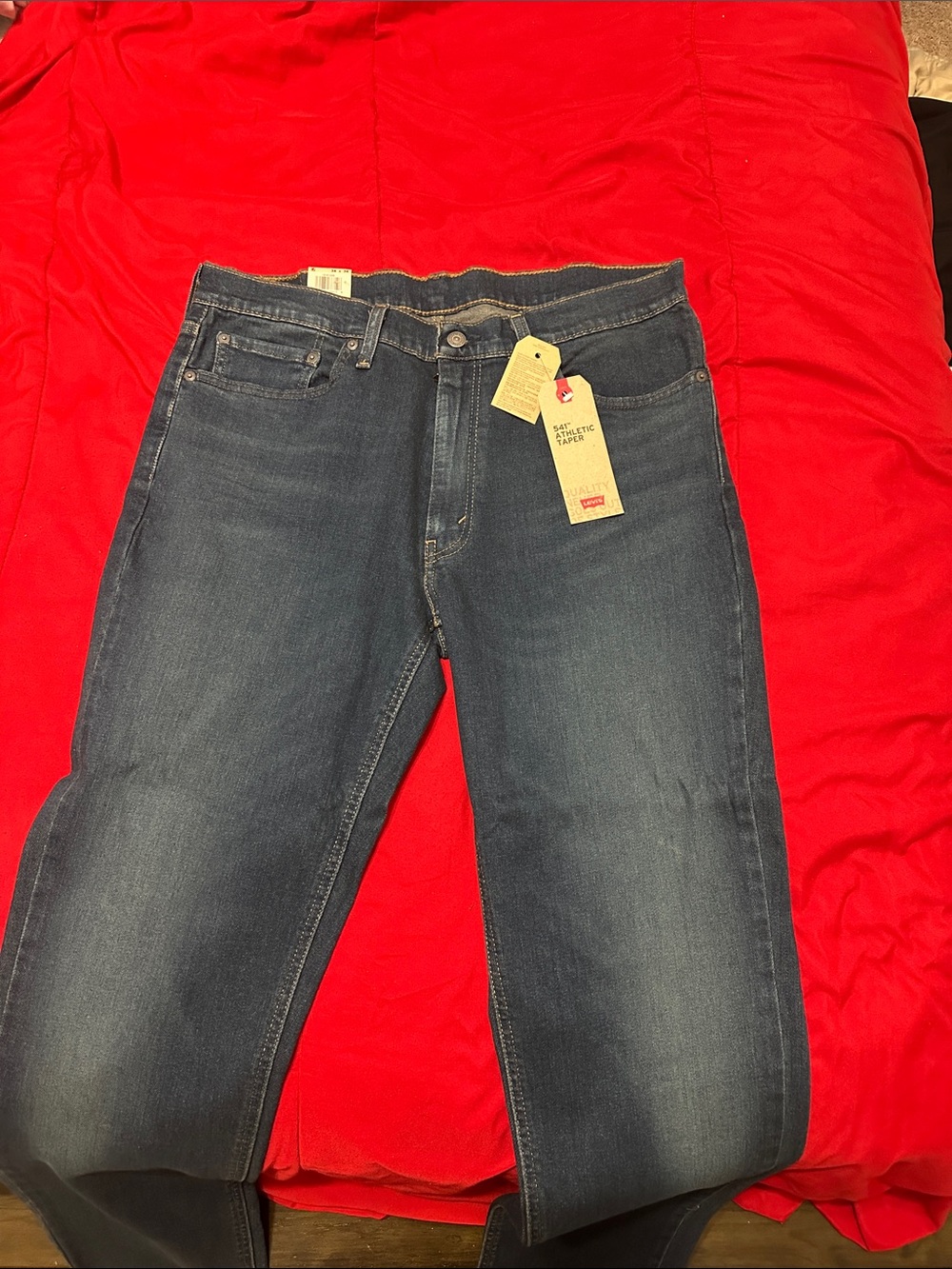 Levi's Men's Blue Straight Jeans